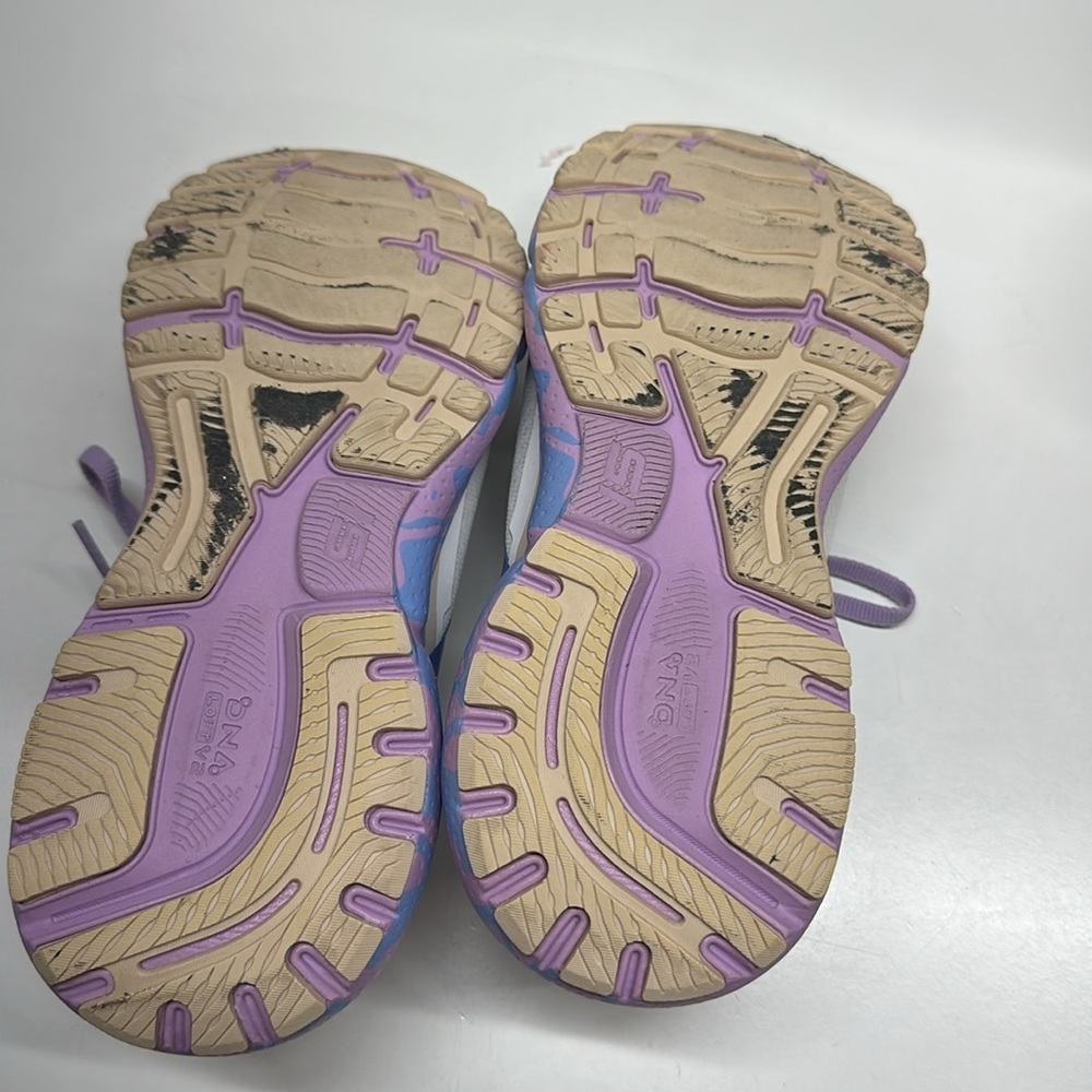 Brooks Ghost Sneakers Running Shoes 15 ReStart Purple White Women’s Size 9.5 - Picture 8 of 10